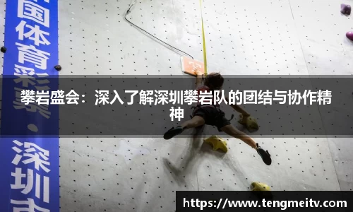 攀岩盛会：深入了解深圳攀岩队的团结与协作精神